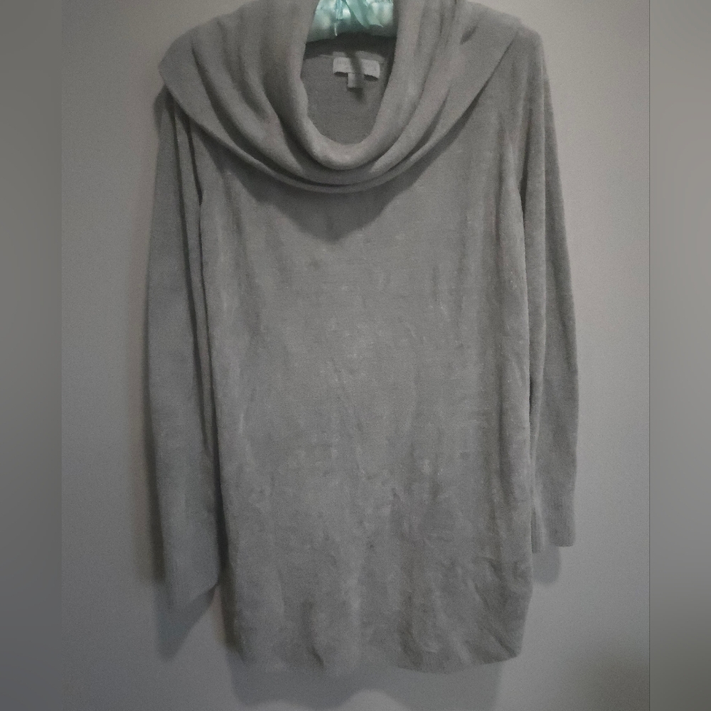Barefoot Dreams•Cozychic UltraLite Coastal Cowlneck Sweater faded jade. Sz S - Picture 2 of 8